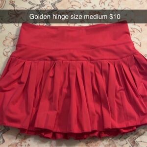 Gold Hinge Women's Hot Pink Skirt